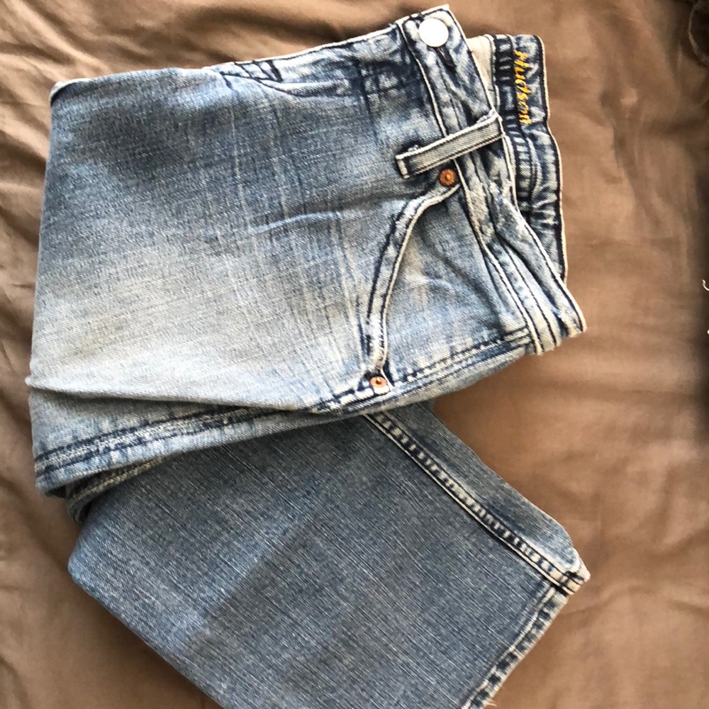 Hudson wide leg stretch denim 👖👖